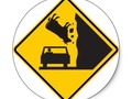Falling cow