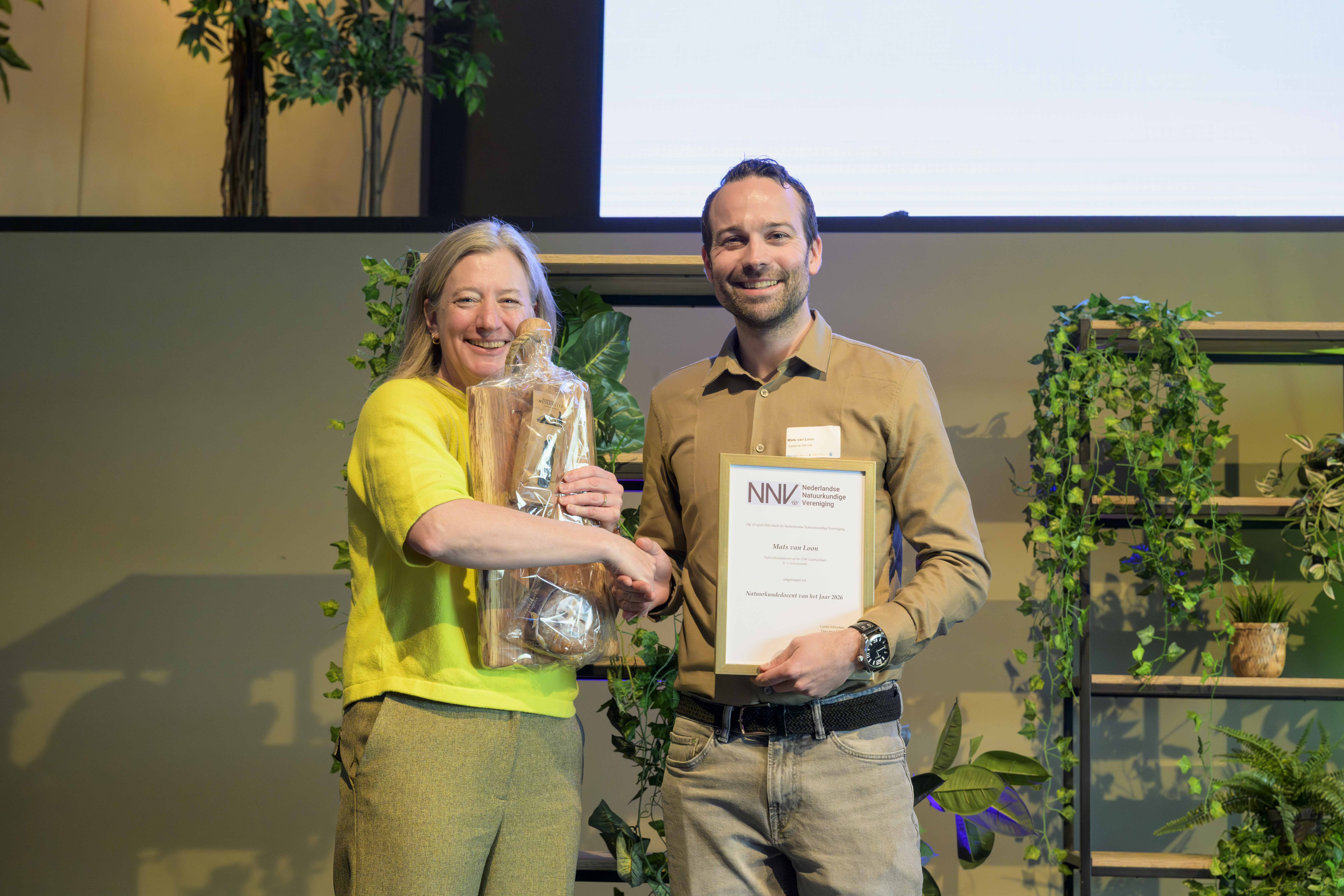 Natuurkundedocent van het jaar 2026